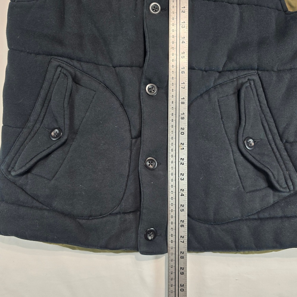 VTG Polo Ralph Lauren Mens Navy Blue Quilted Puffer Vest Large Red Pony - Picture 10 of 15